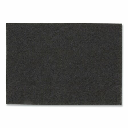 3M Low-Speed Stripper Floor Pad 7200, 20 x 14, Black, 10PK MMM72002014